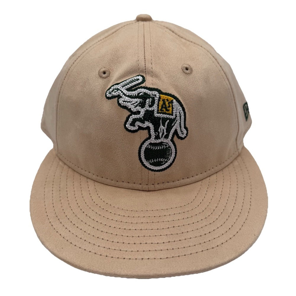 New Era 9Fifty Oakland Athletics Hat Cap Snapback Retro Crown Adjustable Suede
